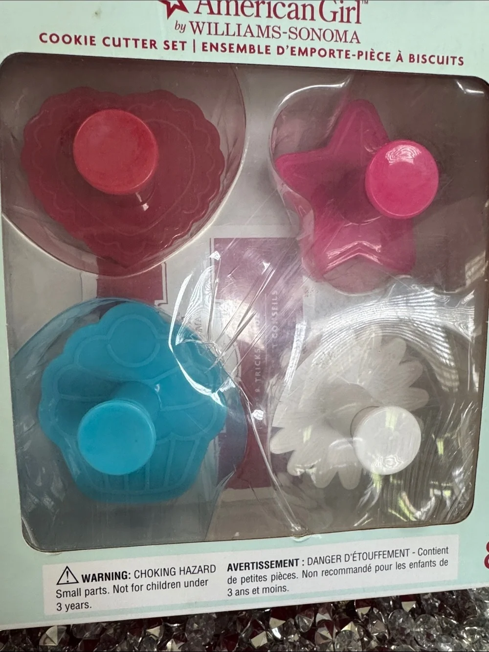 American Girl William Sonoma Cookie Cutter Set NEW